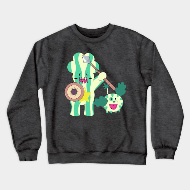 Watermelon Steven Crewneck Sweatshirt by garciajey